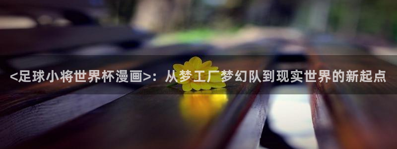 虫虫漫画免费下拉式阅读弹窗：<足球小将世界杯漫画>：从梦工厂梦幻队到现实世界的新起点